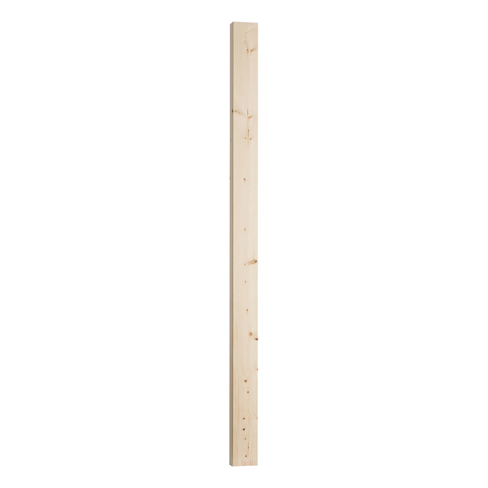 Benchmark Pine Half Newel Post